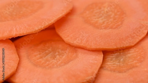  video of carrot slices