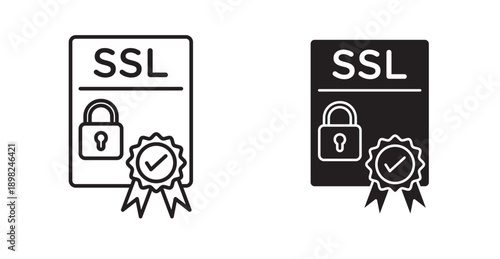 SSL certificate icon