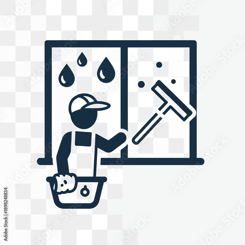 Window Cleaner at Work