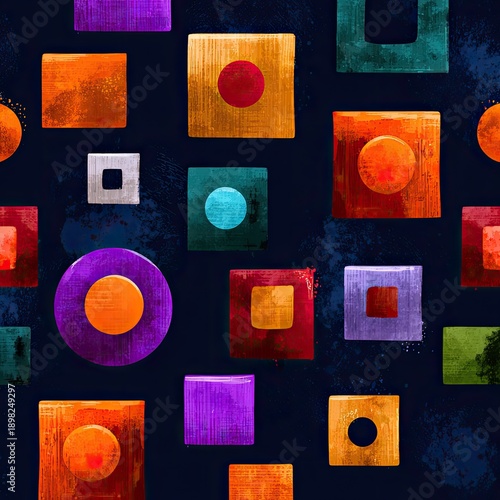 Colorful Geometric Pattern Design