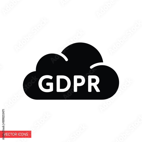 GDPR Cloud Icon