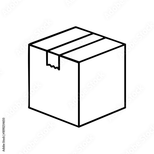 delivery icon of a package