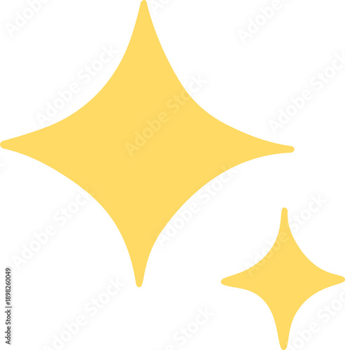 별 반짝이 효과 드로잉 스티커(star light drawing sticker)