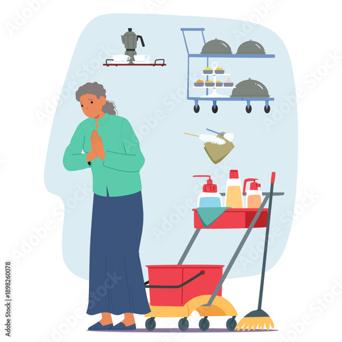 Role of housewife for life as female mission according to societal expectations, gender stereotypes