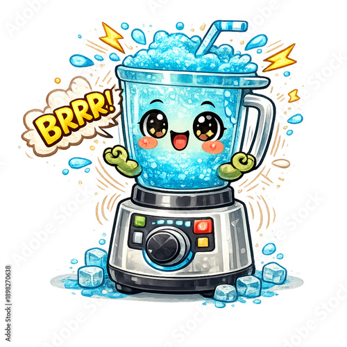 Blender with slushie surprise!