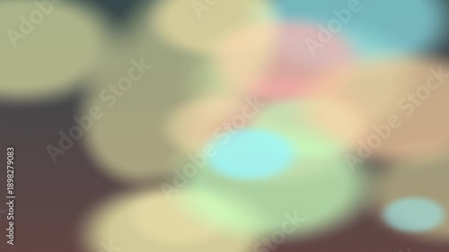 Abstract Light Leaks Creating Dreamy Bokeh Background Slow Movement