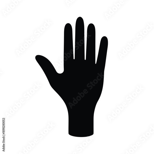 Help Support Silhouette Icon Vector Illustration