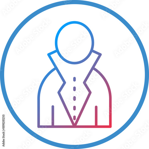 Criminal Line Icon Style