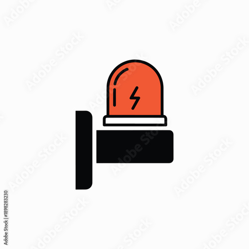 Electric Shock Warning Light