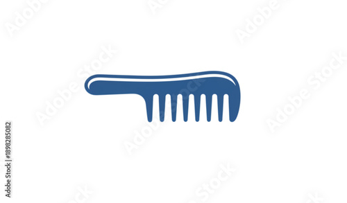 Hair Comb Grooming Flat Editable Vector Icon