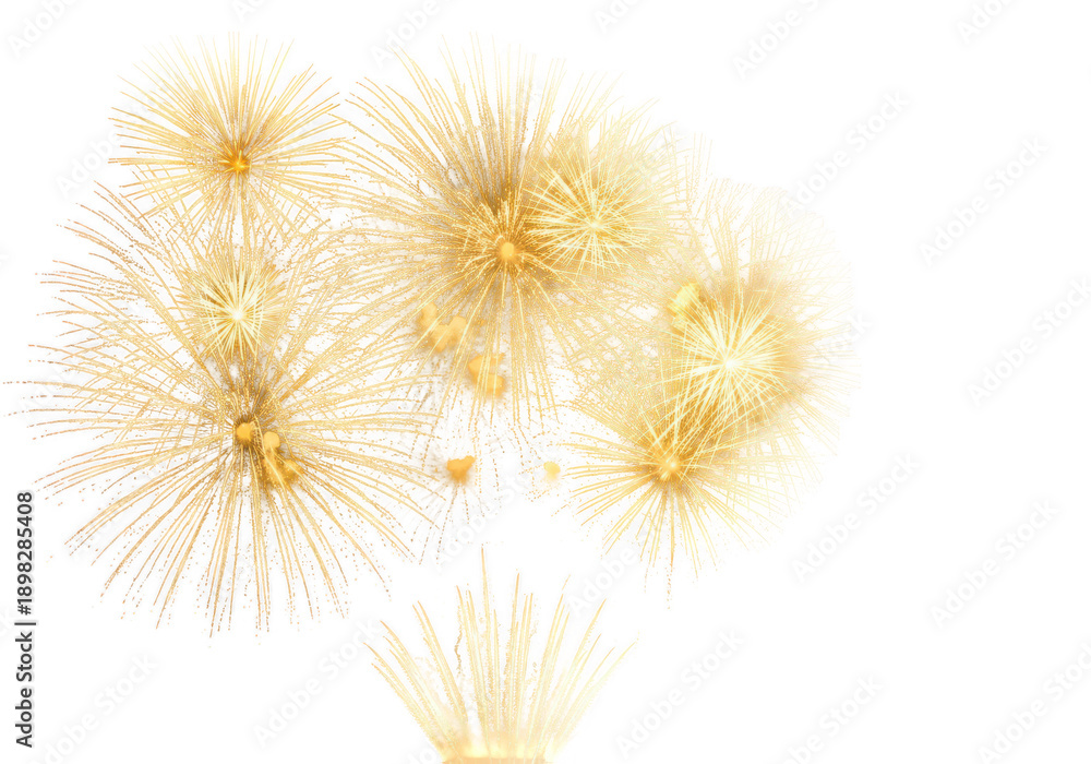 Obraz premium Dandelion seeds floating in the air isolated on transparent background