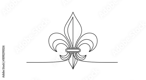 fleur de lis symbol, heraldry design