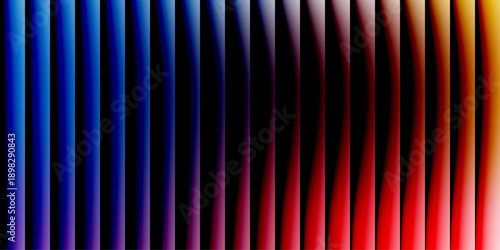 Vibrant gradient striped background explore colorful stripes