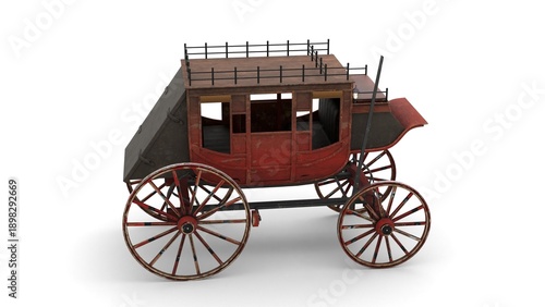 Photos old worn stagecoach