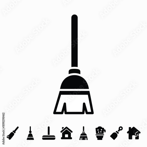 Plunger Icon Set