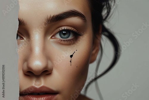beautiful cinematic girl