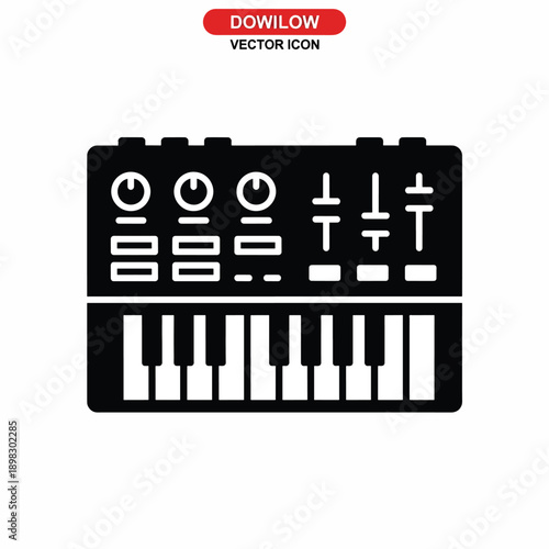 Vector Synthesizer Icon