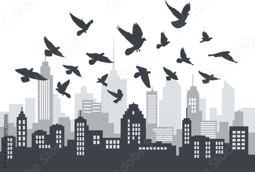 Isolated a kinds of deferent realistic landscape building design concept vector art with white background..