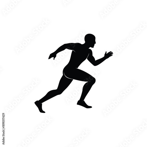 running man silhouette