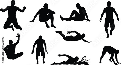 Optimized Title Top view 2D architectural site plan of a luxury backyard featuring multiple swimming pools, sun loungers, outdoor lounge furniture, stone paving, and professional patio landscaping