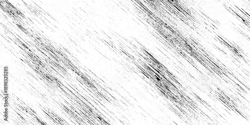 Black and white diagonal grunge texture background with lines fast motion blur, making it an ideal overlay design.