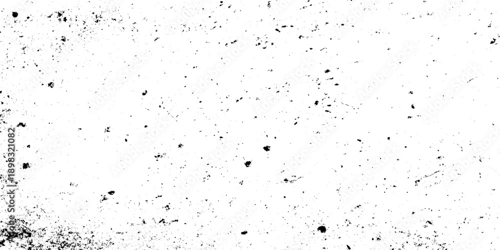 Obraz premium Black and white distressed grunge texture background with heavy grain, speckled noise and weathered surfaces.
