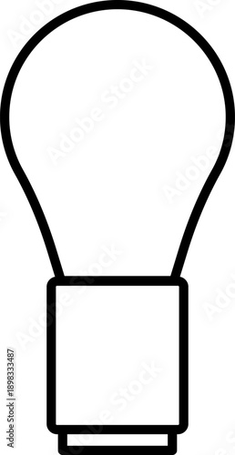 idea sign icon set. Types of light bulbs, Bulb icon collection Vector.