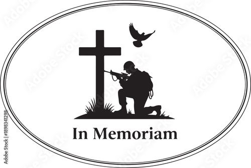  memorial plaque laser cut design created for remembrance, tribute displays, sympathy gifts, garden plaques, shadow boxes, and keepsake decor