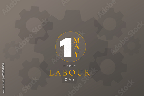 International Workers Day banner vector illustration.