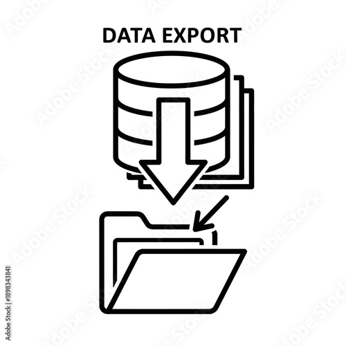 Data export to file folder.