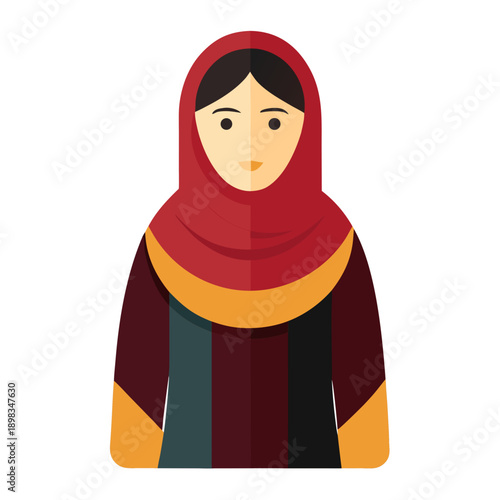 Woman in Islamic Modest Wear