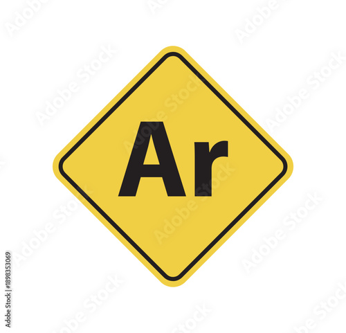 argon gas sign
