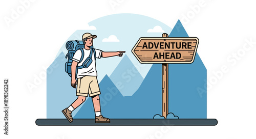 Adventurous Explorer Embarks On A Journey Of Discovery And Excitement