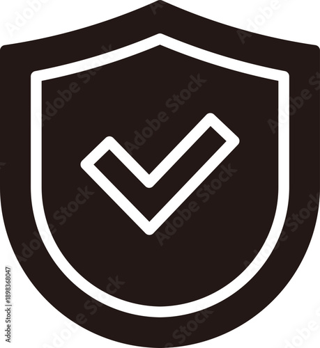 Security Check Icon Representing Protection, Verification, and Safety
