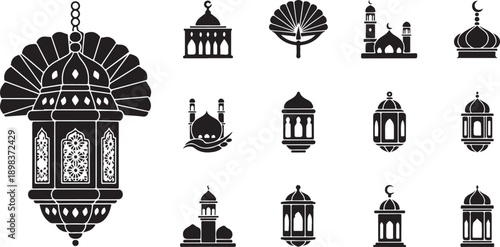 Intricate floral corner design with ornate details a striking silhouette