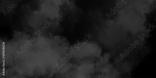 Abstract white and gray isolated cloud cumulus clouds. Gray aquarelle painted realistic fog or mist smoky textured canvas design. White and ash messy wall stucco texture background.	
