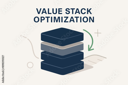 Value Stack Optimization Framework for Strategic Business Design illustration.