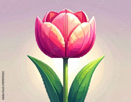 イラスト　花　アップ