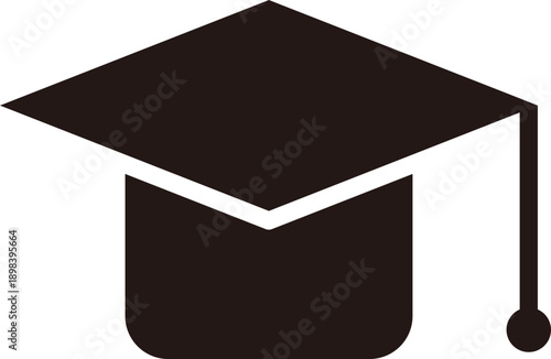 Graduation Certificate Icon Representing Academic Achievement and Success