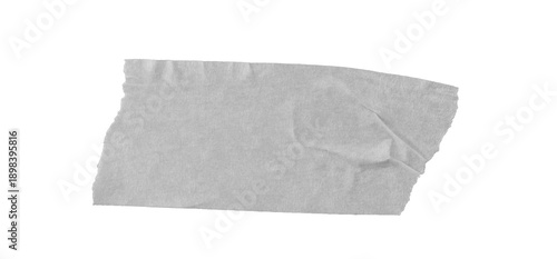 Wallpaper Mural Torn white masking tape isolated on transparent background, realistic adhesive texture. Torontodigital.ca