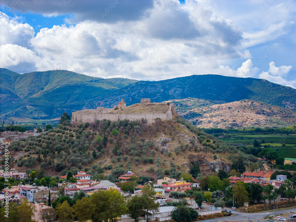 Obraz premium Chulcek: Aerial Views of Ephesus' Hidden Gem