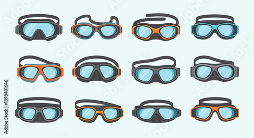 Collection of Various Sunglasses and Eyewear.