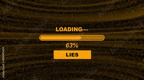 loading lies progress bar animation. Progress loading bar 0-100 percent . 4K video footage with alpha background. In screen and on alpha ready to put in your scene. 4k video on background.