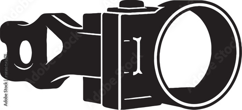 Archery Bow Sight Silhouette