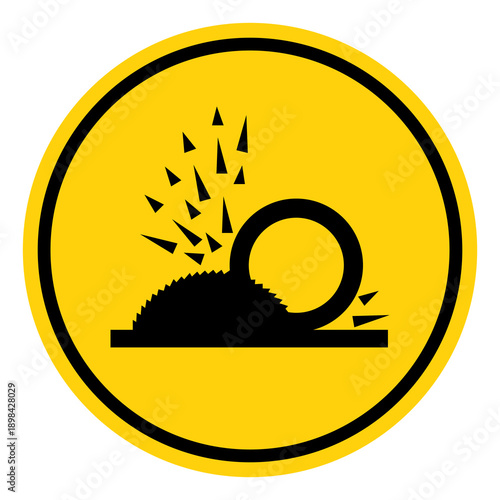 Splinter Release Symbol Sign ,Vector Illustration, Isolate On White Background Label.EPS10