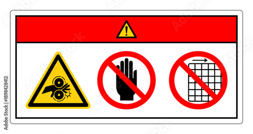 Danger Pich Point Symbol Sign ,Vector Illustration, Isolate On White Background Label. EPS10