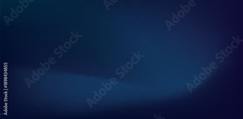 Dark Deep Blue Abstract Gradient Wave Background Texture Professional Corporate Business Elegant Smooth Flowing Silk Design