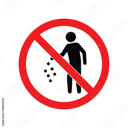 No Littering Icon