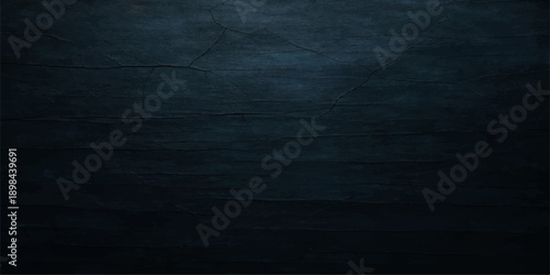 Dark blue grunge background with a textured chalk board pattern and an old vintage material surface for a blank blackboard wallpaper backdrop