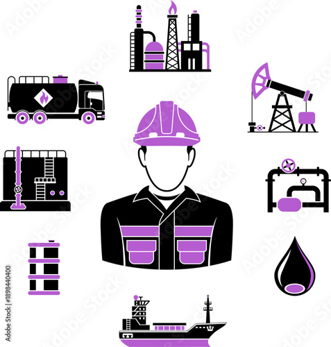 Oil Industry Infographics